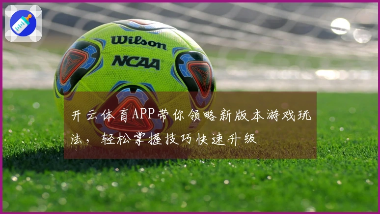 开云体育APP带你领略新版本游戏玩法，轻松掌握技巧快速升级