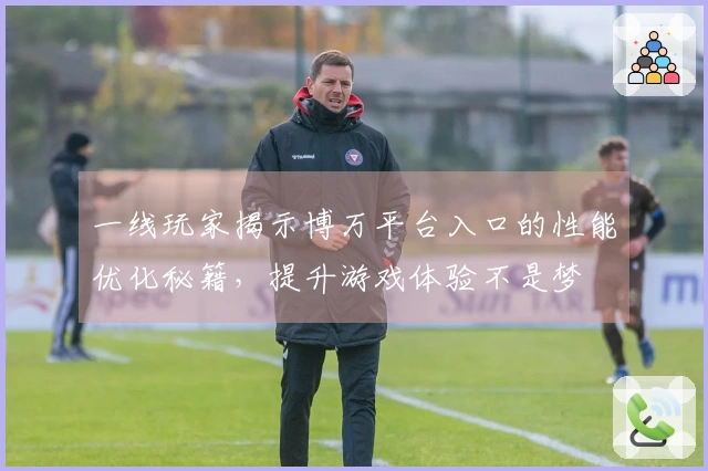 一线玩家揭示博万平台入口的性能优化秘籍，提升游戏体验不是梦